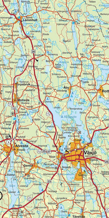 01 Schweden Süd - Malmö - Helsingborg - Kalmar 1:250.000