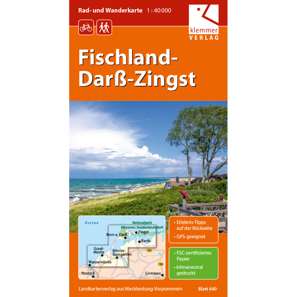 Fischland - Darß - Zingst - 1:40.000