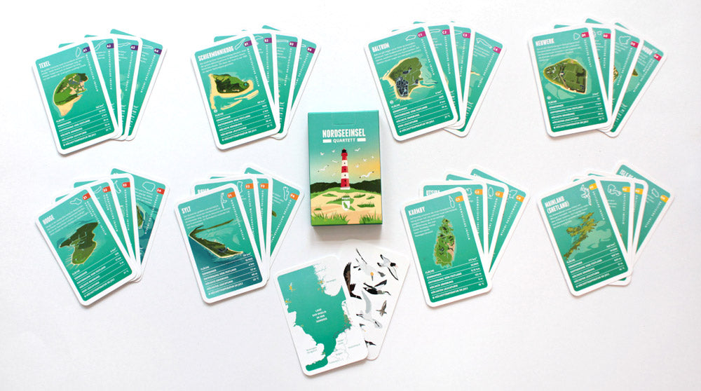 Nordseeinsel Quartett