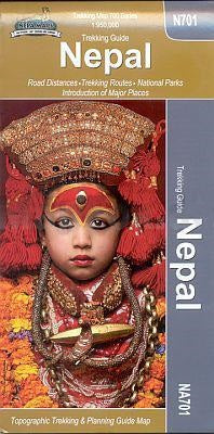 N701 Nepal Trekking Guide 1:950.000 - Himalayan MapHouse