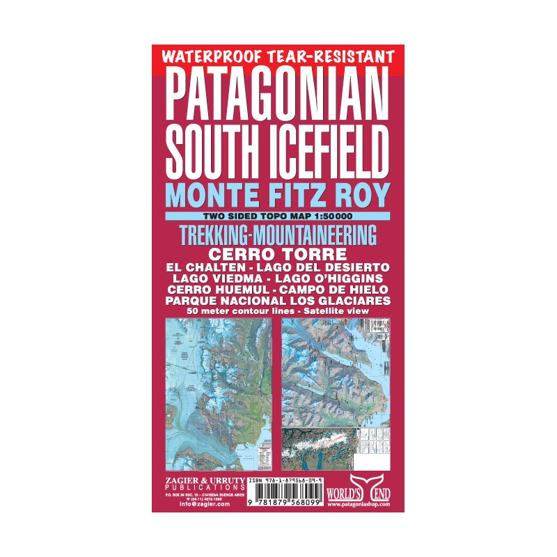Patagonian South Icefield - Monte Fitz Roy 1:50.000