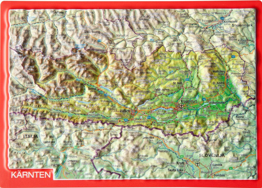 Reliefpostkarten - DIVERSE