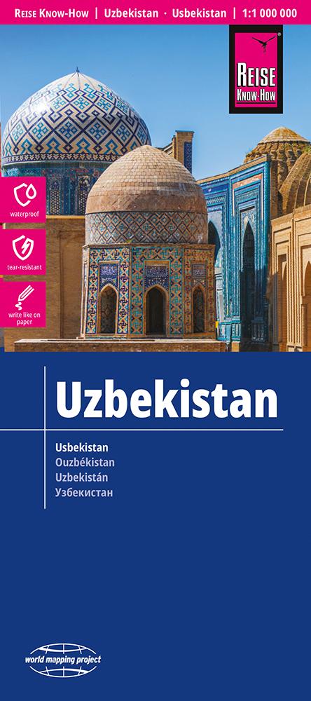 Usbekistan (1:1.000.000) - Reise know-how