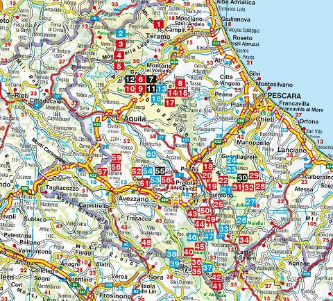 Abruzzen - Rother Wanderführer