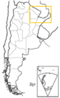 Región Litoral  1:1 Mio. - Hoja de Zona 3
