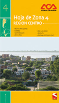 Región de Centro 1:1 Mio. - Hoja de Zona 4