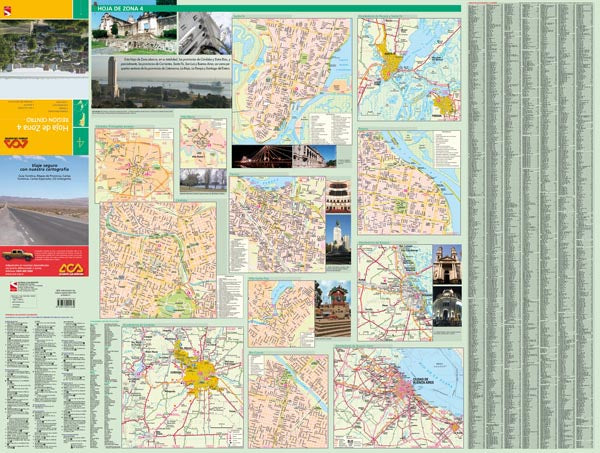 Región de Centro 1:1 Mio. - Hoja de Zona 4