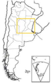 Región de Centro 1:1 Mio. - Hoja de Zona 4