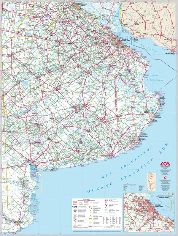 Región Buenos Aires 1:1 Mio. - Hoja de Zona 6