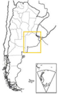 Región Buenos Aires 1:1 Mio. - Hoja de Zona 6