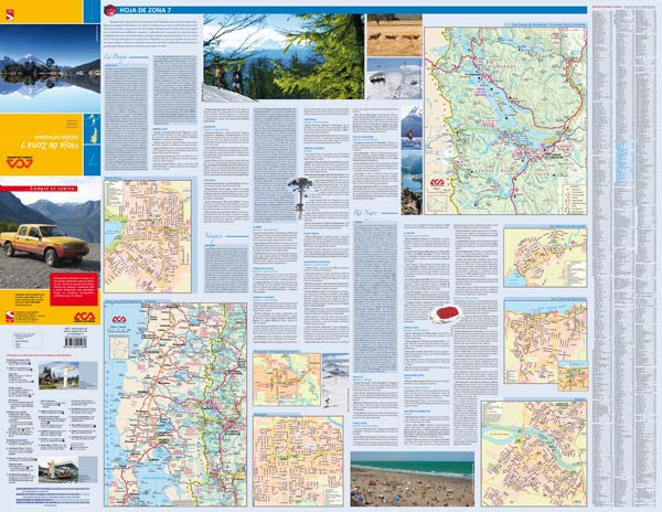 Región Patagonia Norte 1:1 Mio. - Hoja de Zona 7