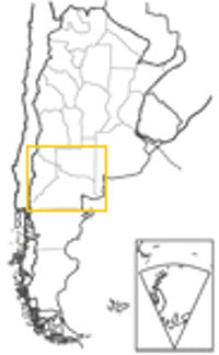 Región Patagonia Norte 1:1 Mio. - Hoja de Zona 7