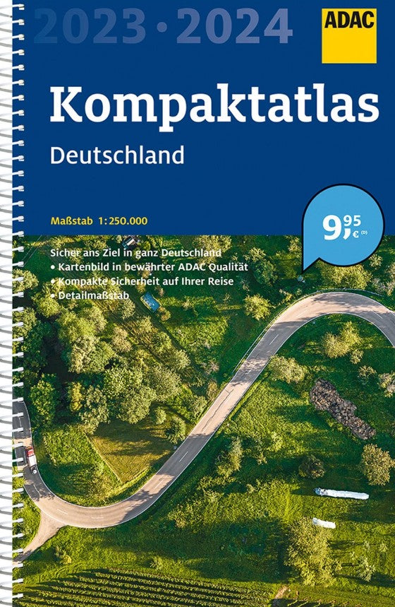 ADAC Kompaktatlas Deutschland 2023/2024 1:250 000