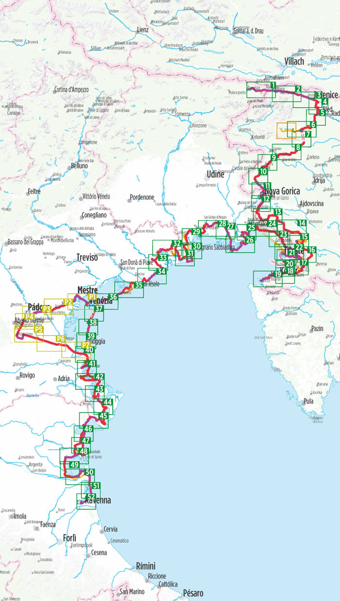 Adriabike - Bikeline Radtourenbuch