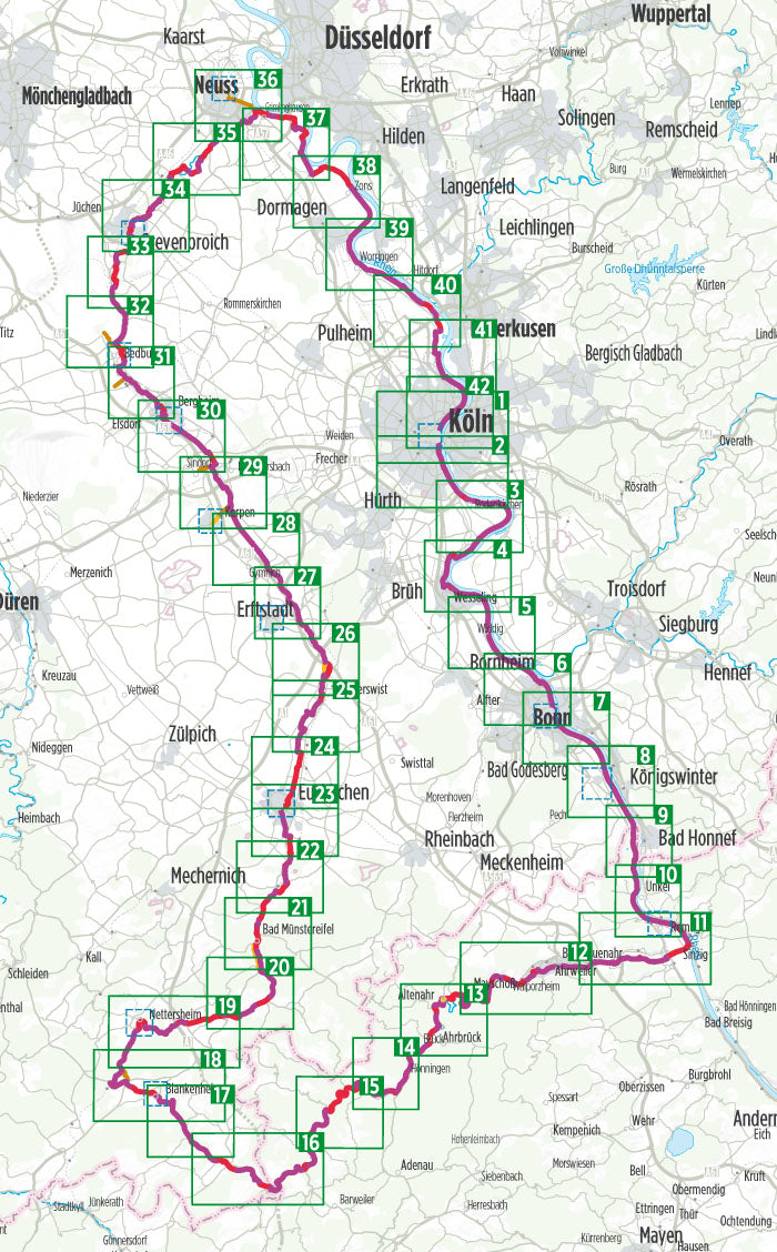 3-Flüsse-Tour - Bikeline Radtourenbuch