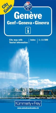 Genf City Map - 1:11.500