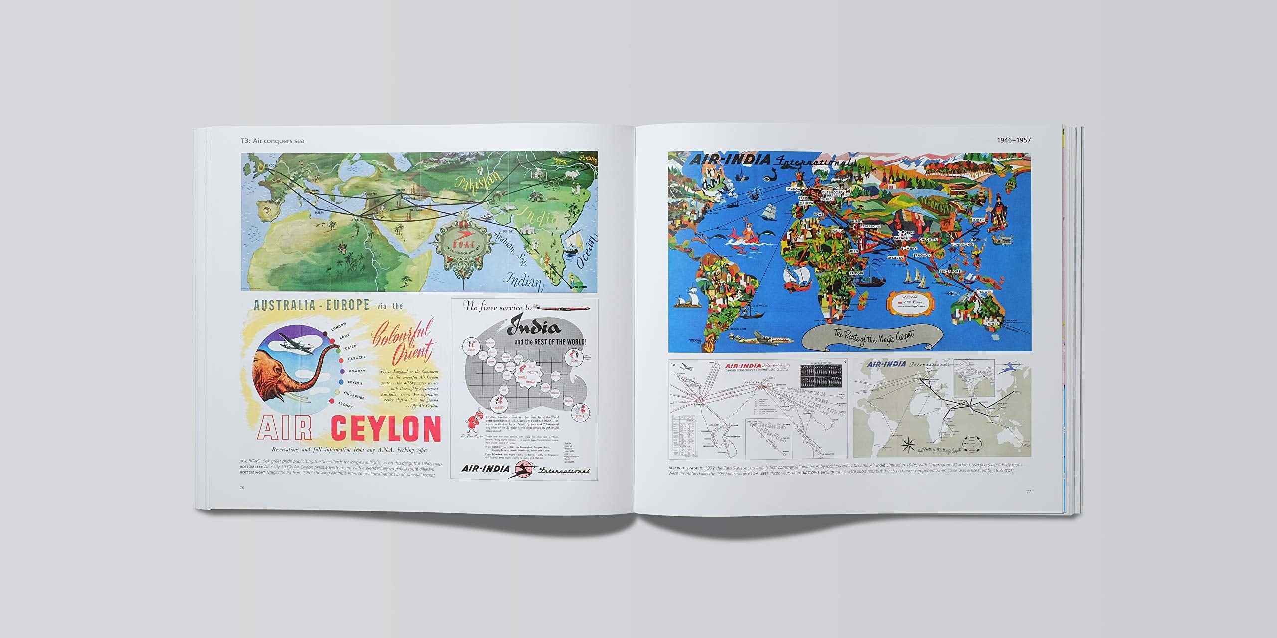 Airline Maps - A Century of Art and Design