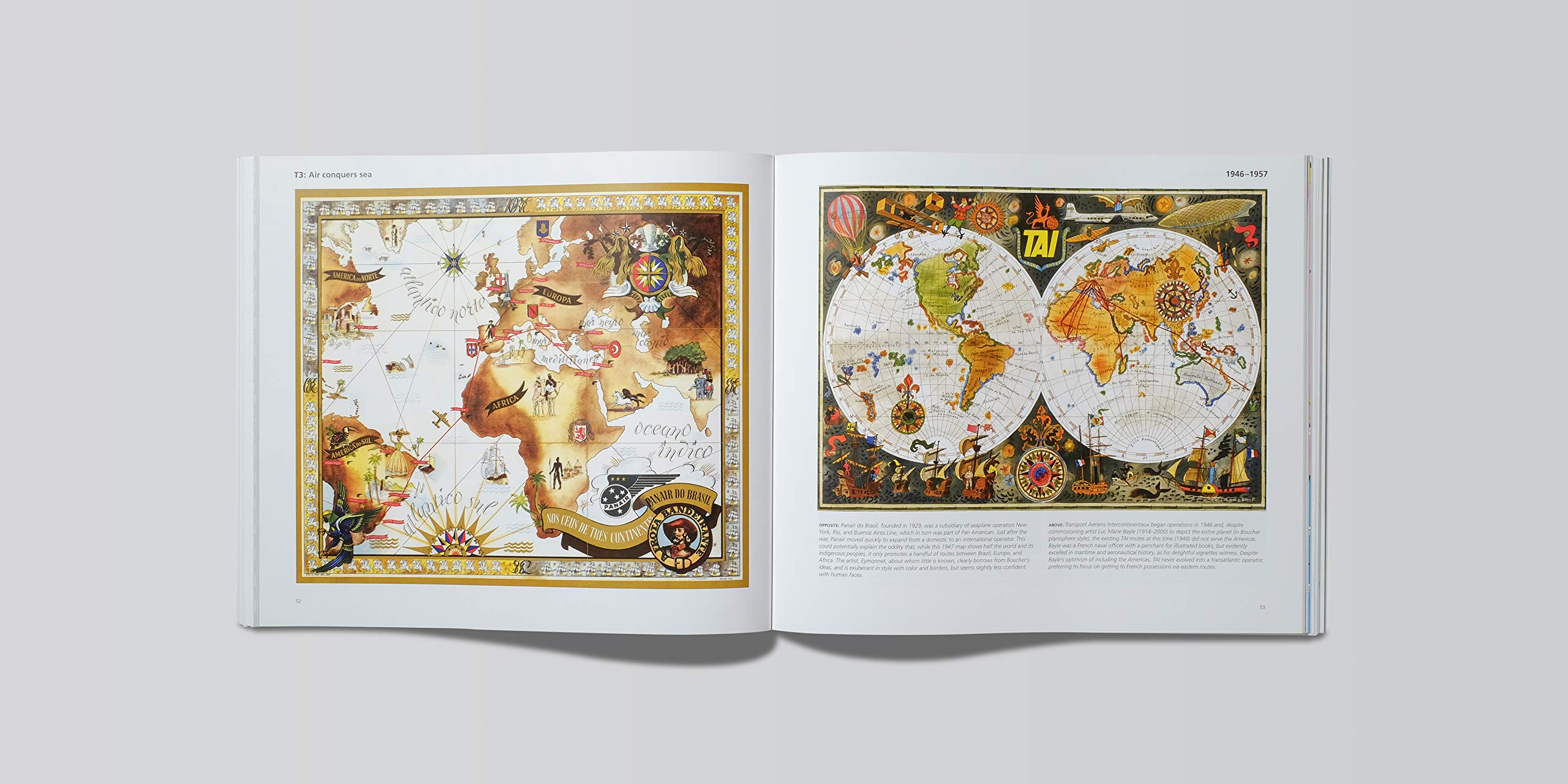 Airline Maps - A Century of Art and Design