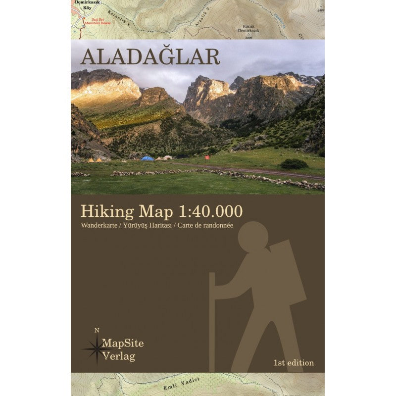 Aladaglar - Wanderkarte 1:40.000