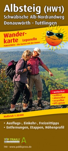 Albsteig (HW1) - 1:35.000