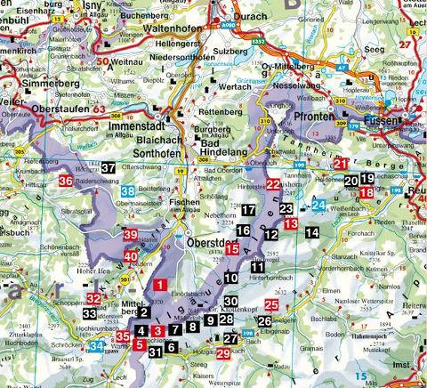 Allgäuer Alpen - Höhenwege und Klettersteige - Rother Wanderführer