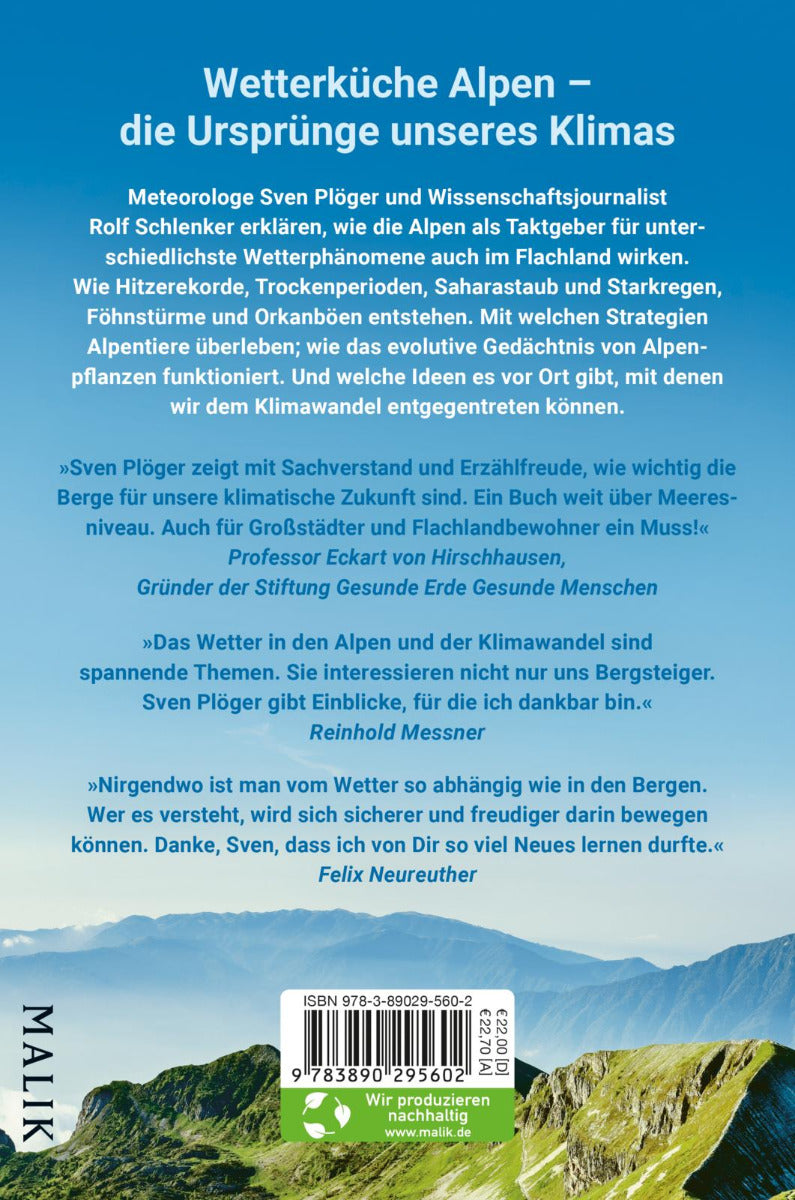 Die Alpen und wie sie unser Wetter beeinflussen