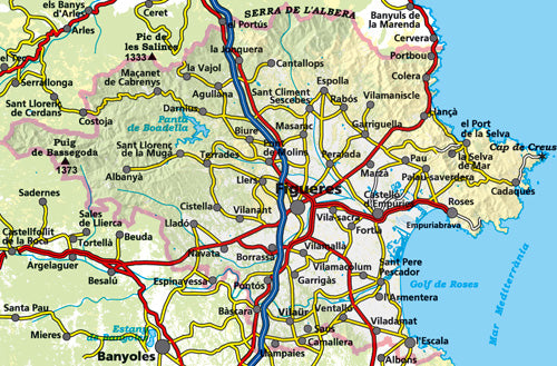 Alt Emporda 1:50.000 - Editorial Alpina