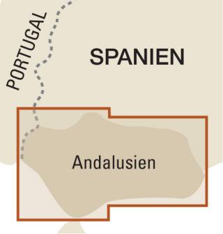 Andalusien 1:350.000 - Reise Know-How