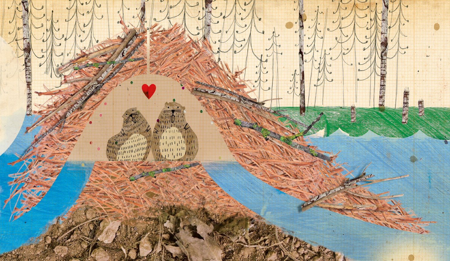 Wo die wilden Tiere wohnen: Biberburg, Storchennest und Co