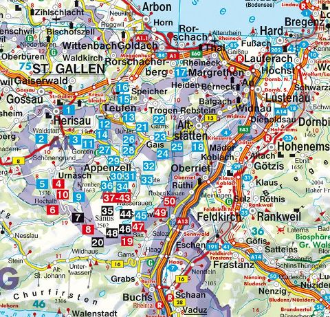 Appenzeller Land - Rother Wanderführer