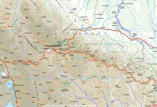 Bolivien (1:1.300.000) - Reise know-how