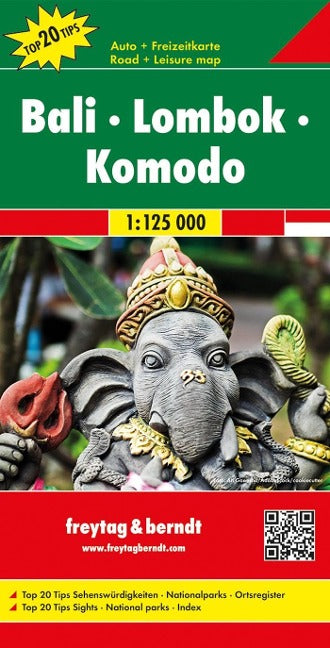 Bali - Lombok - Komodo - 1:125.000