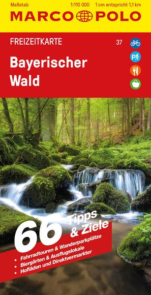 Bayerischer Wald 1:110.000 - Marco Polo Freizeitkarte