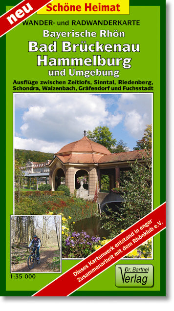 164 Bayerische Rhön, Bad Brückenau, Hammelburg und Umgebung 1:35.000