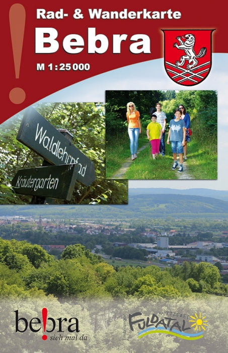 Bebra 1:25.000 - Rad- und Wanderkarte