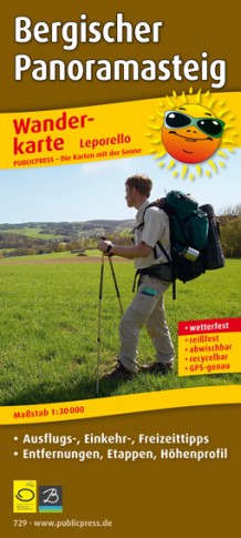 Bergischer Panoramasteig 1:30.000