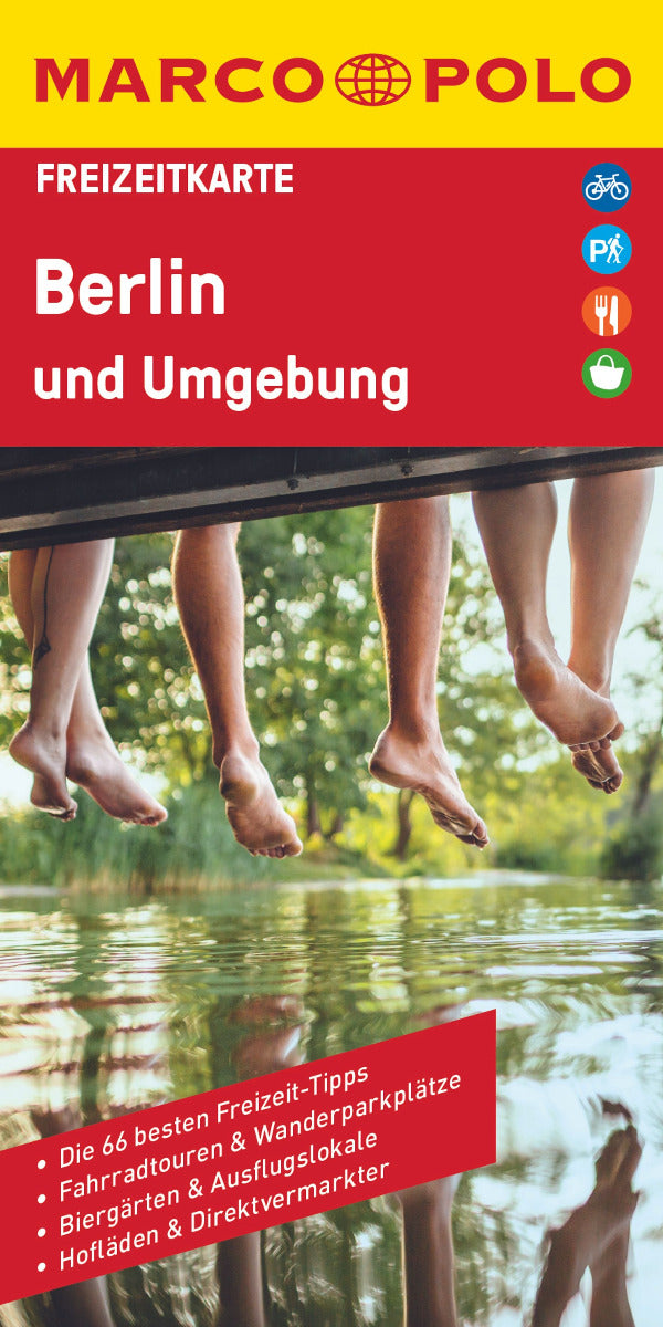 Berlin und Umgebung 1:100.000 - Marco Polo Freizeitkarte
