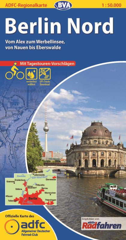 Berlin Nord - ADFC Regionalkarte