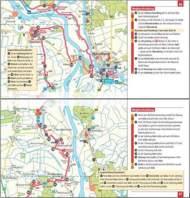 Elberadweg Nord - ADFC-Radreiseführer