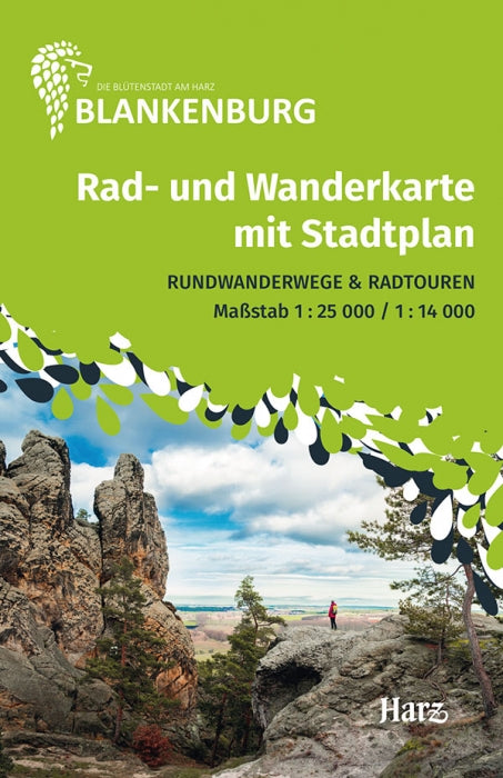 Blankenburg - Rad- und Wanderkarte 1:25.000