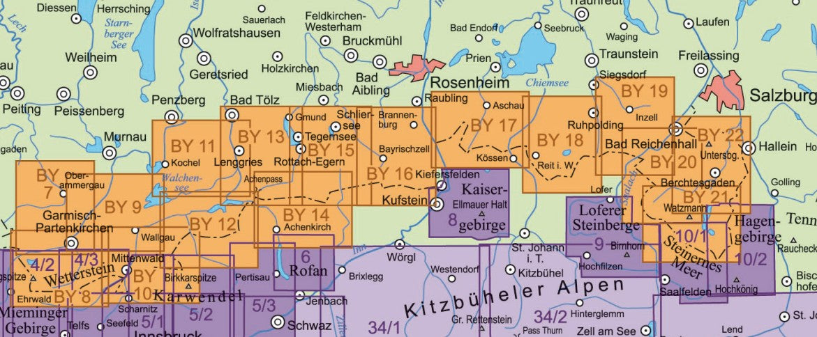 BY 6: Ammergebirge West, Hochplatte - Kreuzspitze
