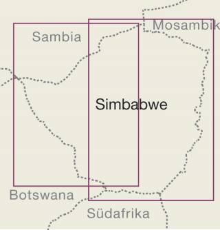 Simbabwe 1:800.000 - Reise Know How