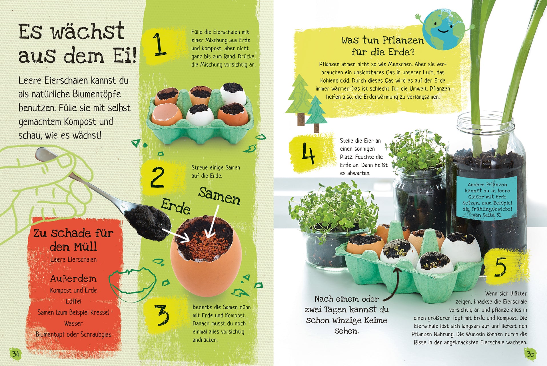 Zu gut für die Tonne - Kreative Projekte für kleine Umweltschützer