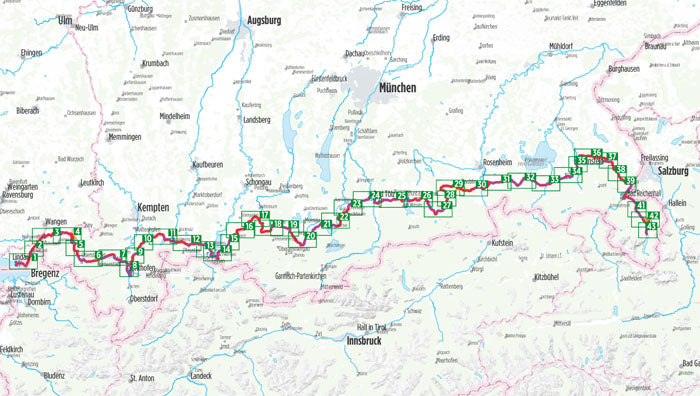 Bodensee-Königssee-Radweg - Bikeline Radtourenbuch