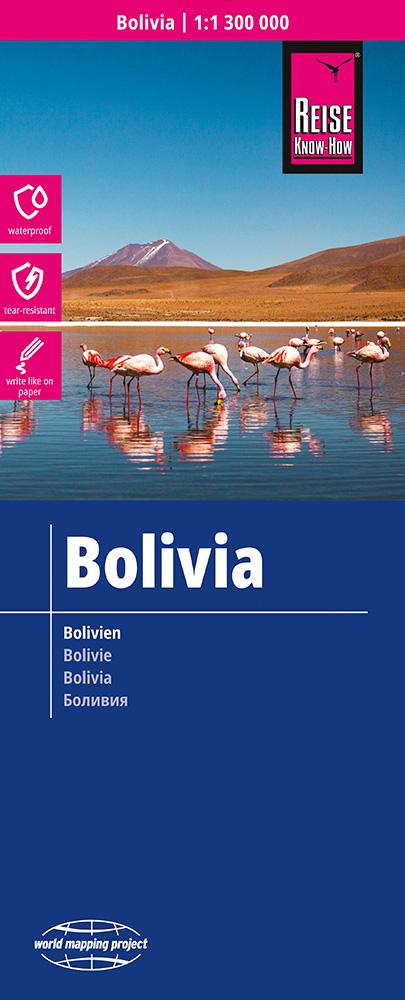 Bolivien (1:1.300.000) - Reise know-how