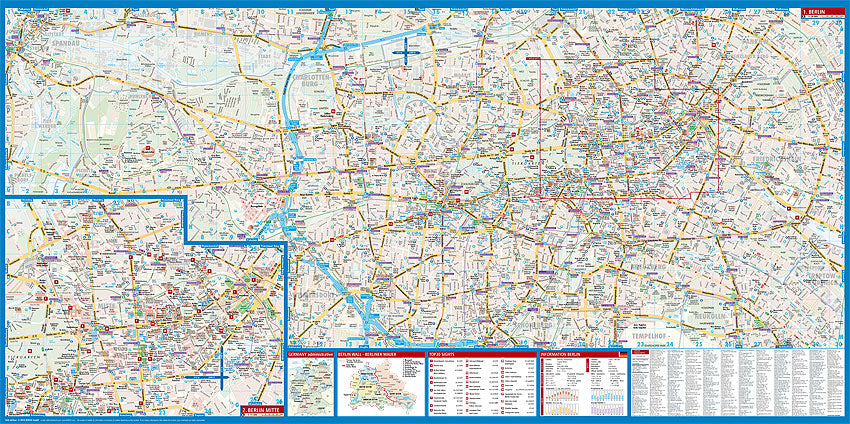 Berlin 1:11.500 - Stadtplan
