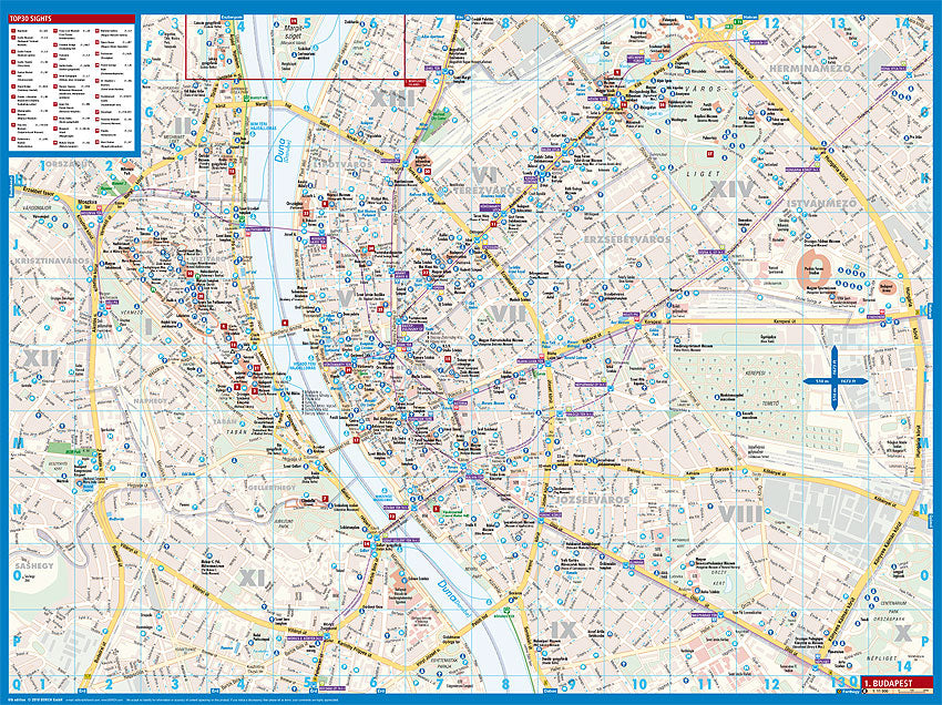 Budapest 1:11.000