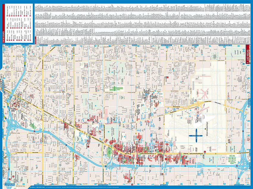 Las Vegas 1:20.000 - Stadtplan