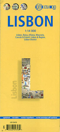 Lissabon 1:14.000 - Stadtplan