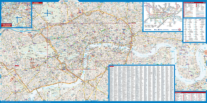 London 1:11.000 / 1:15.000